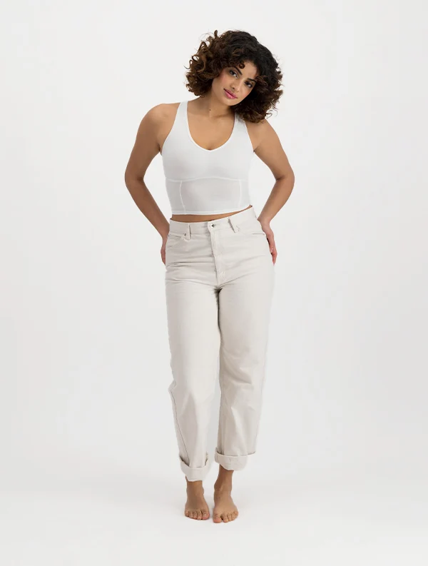 Nobratop® Shanka - Coton Bio - Blanc-Nuage