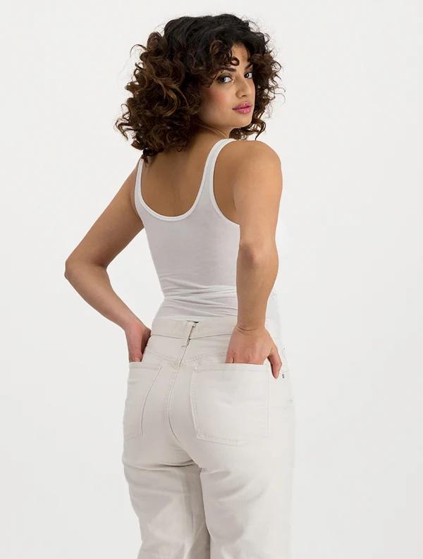 Nobratop® Rory - Coton Bio - Blanc-Nuage