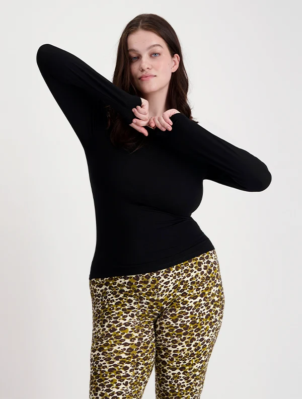 Nobratop® Polina - Ecovero - Noir-Ebène