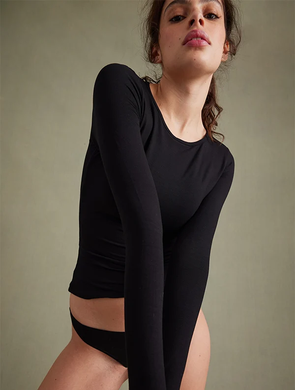 Nobratop® Polina - Ecovero - Noir-Ebène