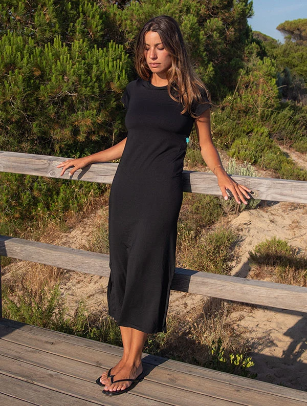 Nobradress® Tatiana - TENCEL™ Lenzing - Noir-Ebène