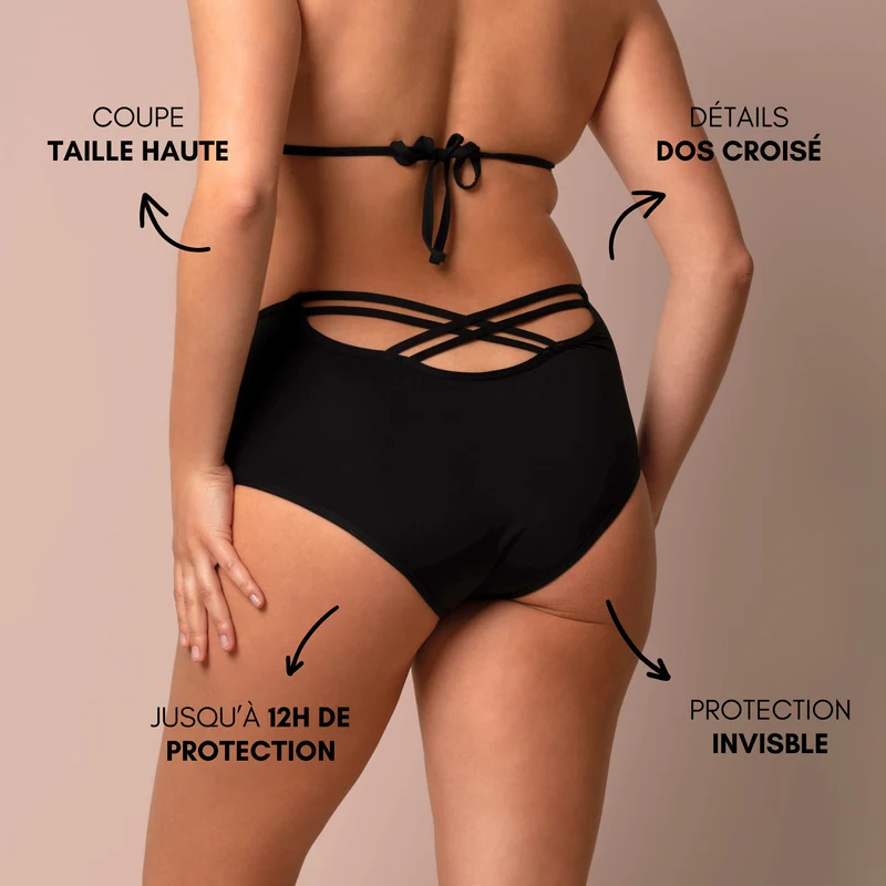 Maillot de bain menstruel Ambre (Nouveauté)