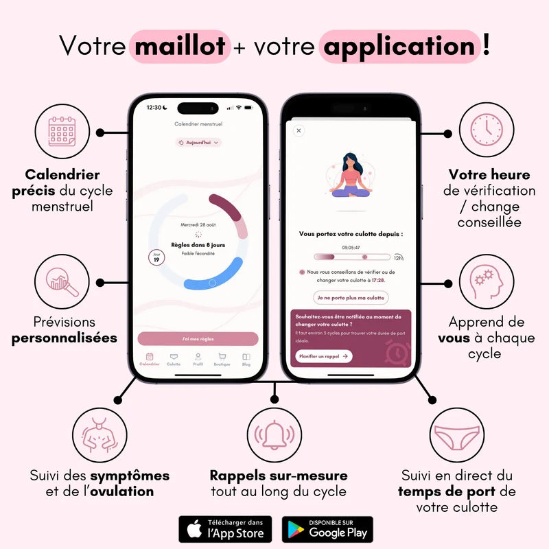 Maillot de bain menstruel Ambre (Nouveauté)