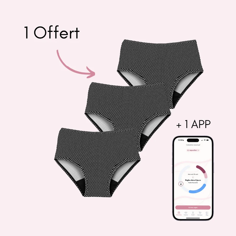 Maillot de bain menstruel Ambre (Nouveauté)