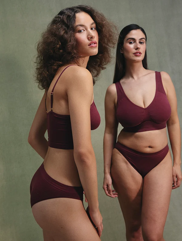 Brassière Gaya bonnet E/F - Seamless - Dark-Grape