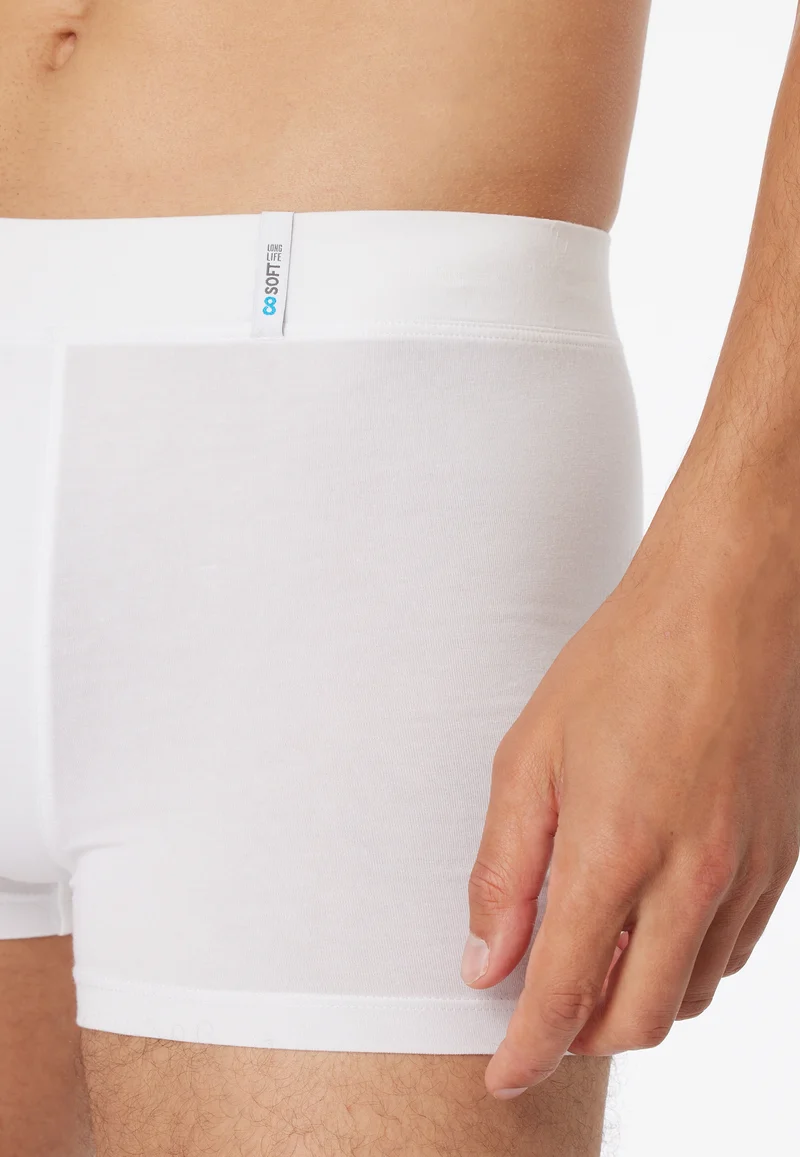 Enge Boxershorts Weiss - Long Life Soft