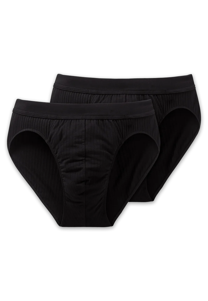 Slip 2er-Pack Schwarz - Authentic