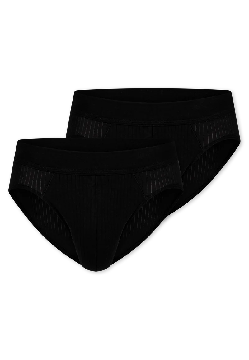Slip 2er-Pack Schwarz - Authentic