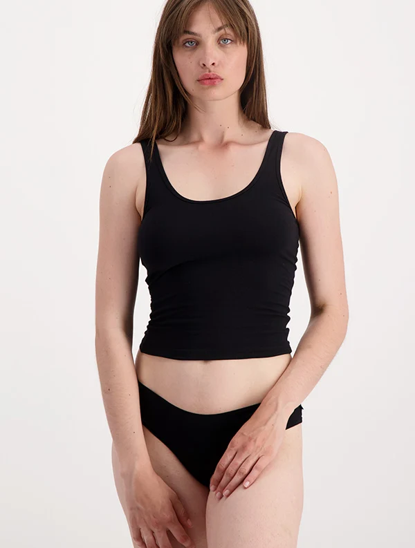 Nobratop® Rory - Coton Bio - Noir-Ebène