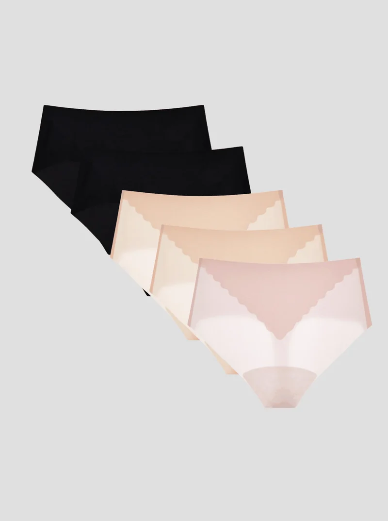 NuCloud High Waist Thong Set