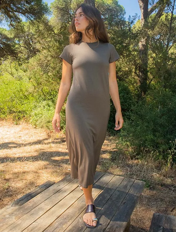 Nobradress® Tatiana - TENCEL™ Lenzing - Brown-Moss