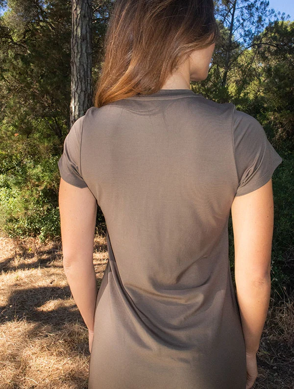 Nobradress® Tatiana - TENCEL™ Lenzing - Brown-Moss