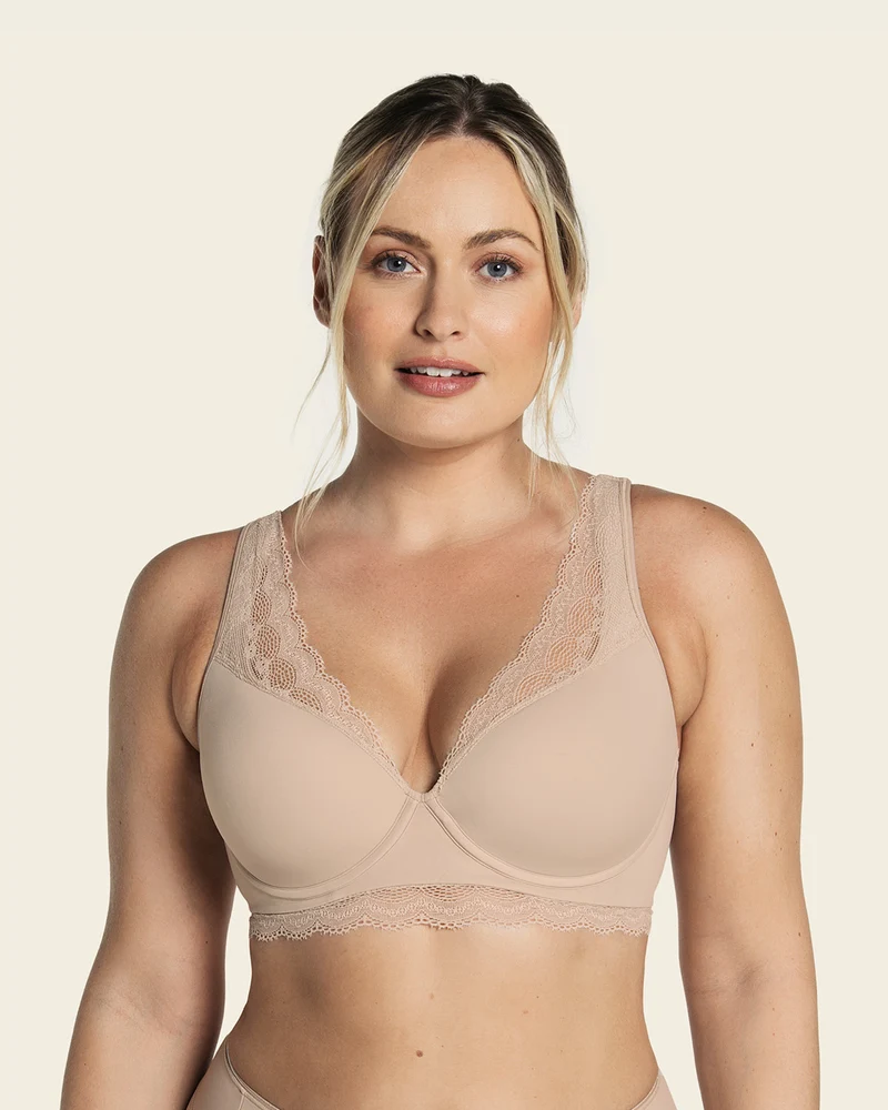 Pack de 2 soutiens-gorge bonne couvrance : soutien-gorge à couvrance profonde