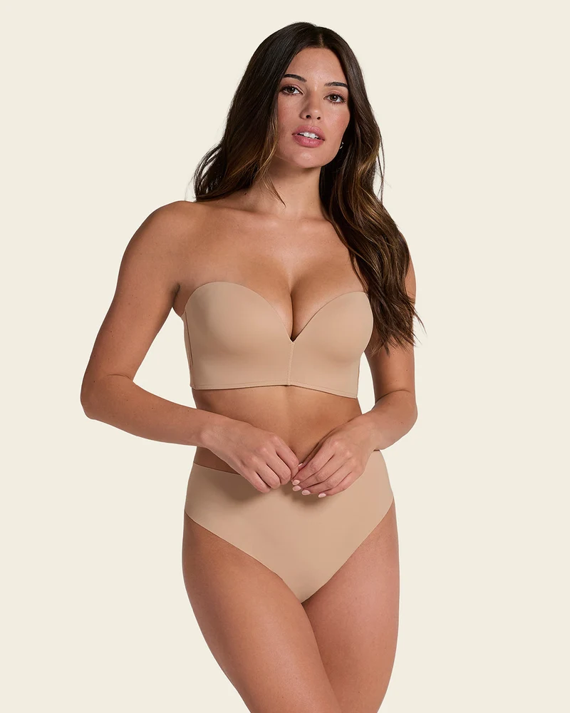 Culotte brésilienne taille haute invisible