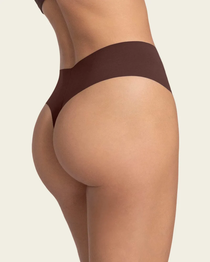 Culotte brésilienne taille haute invisible