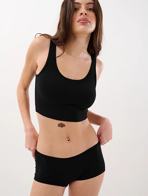 Nobratop® Kim - Coton Bio - Noir-Ebène