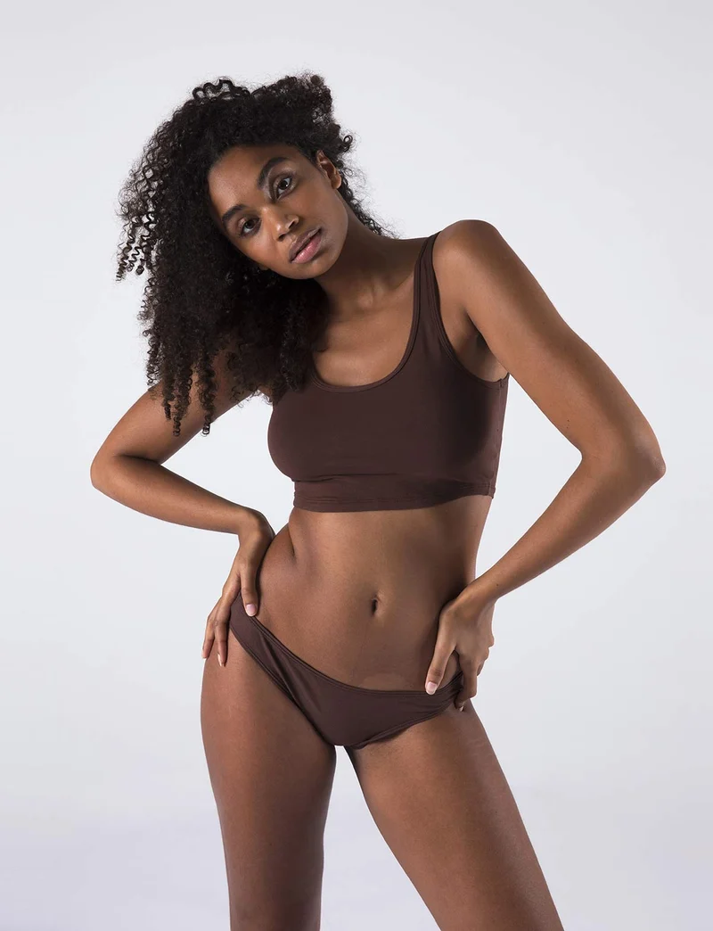 Nobratop® Kim - Coton Bio - Nude-Brun