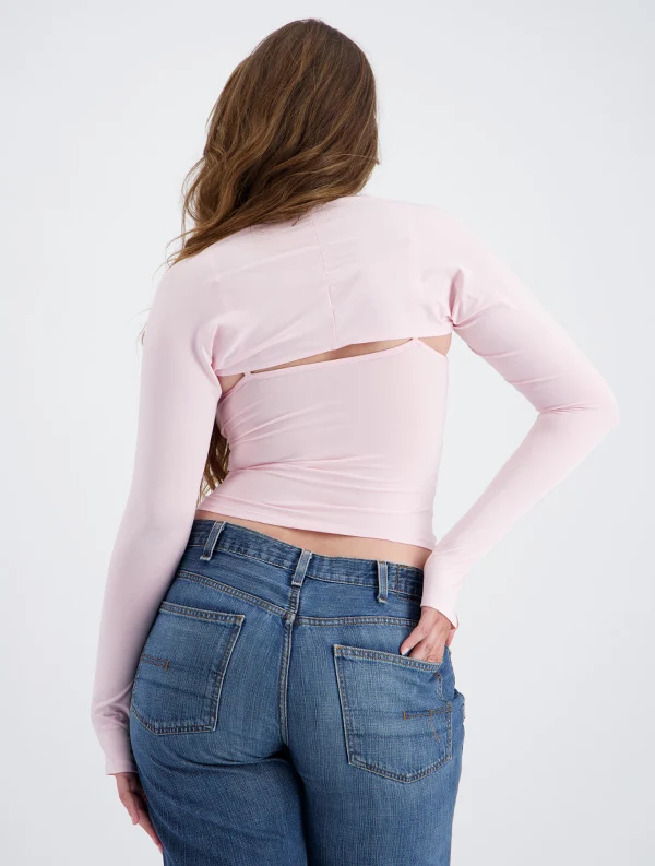 Boléro & Nobratop® Swann x Sabina Socol - TENCEL™ Lenzing - Baby-Pink