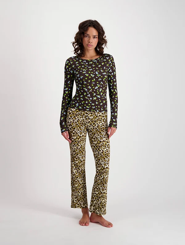 Pantalon Sasha - Ecovero - Print-Leo
