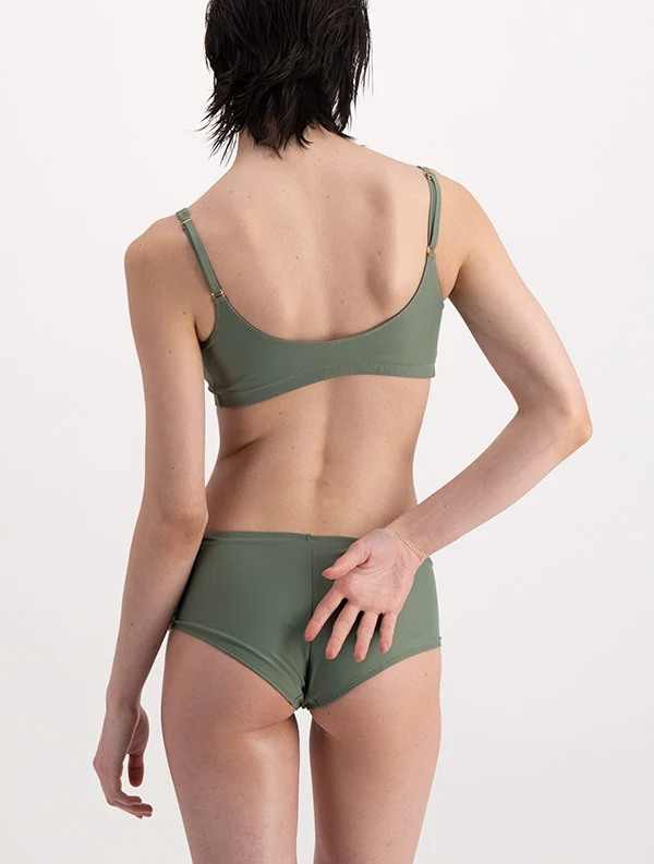 Shorty Leti - Bain - Vert-Lichen