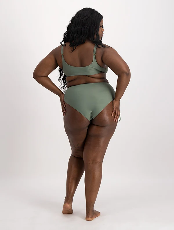 Culotte Naomi - Bain - Vert-Lichen