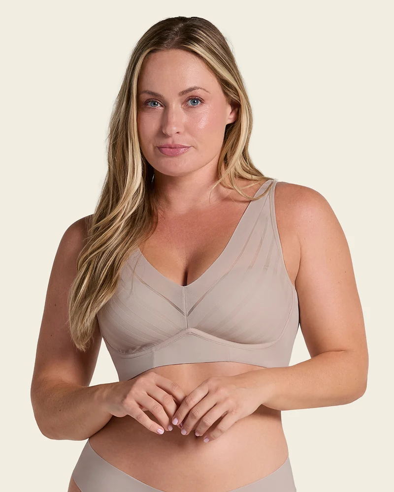 Daily Bra + Stripe Undetectable en Habano Claro