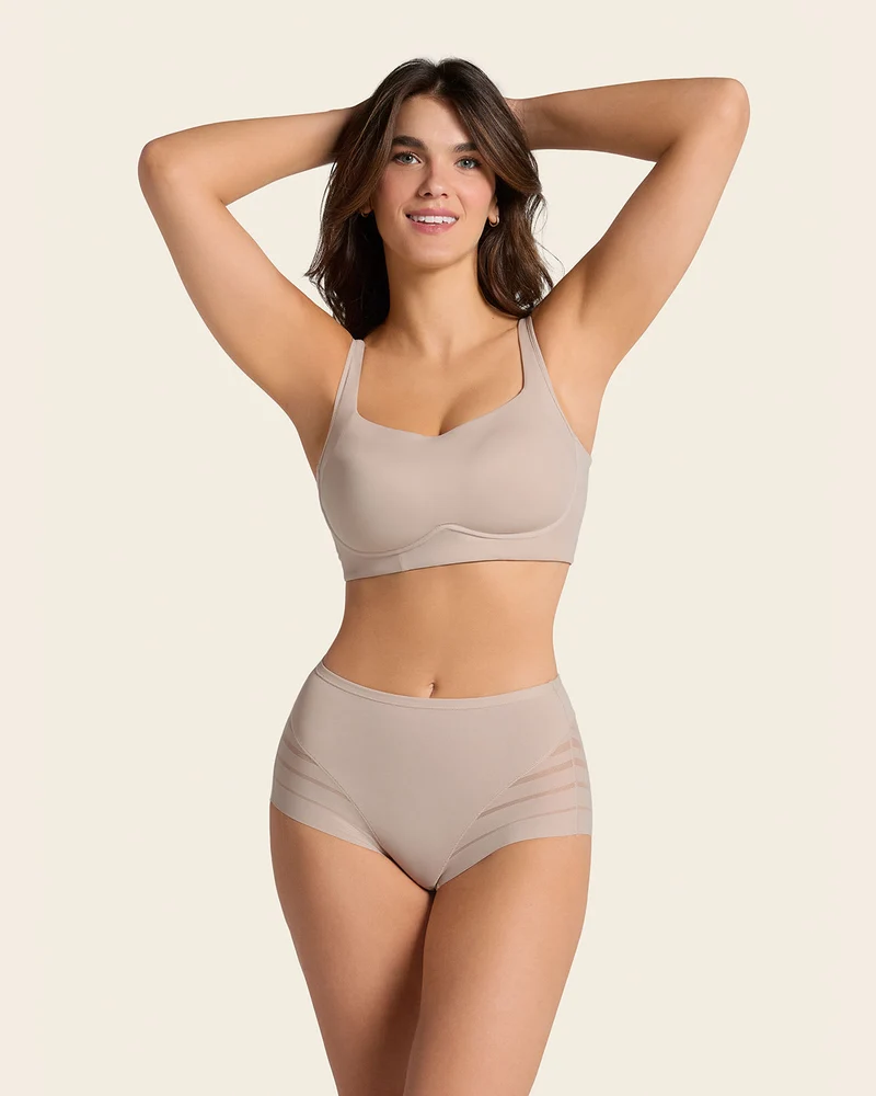 Lot de 3 culottes gainantes classiques avec compression modérée de l’abdomen