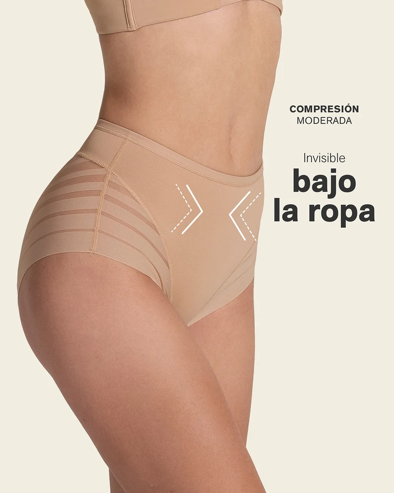 Lot de 3 culottes gainantes classiques avec compression modérée de l’abdomen