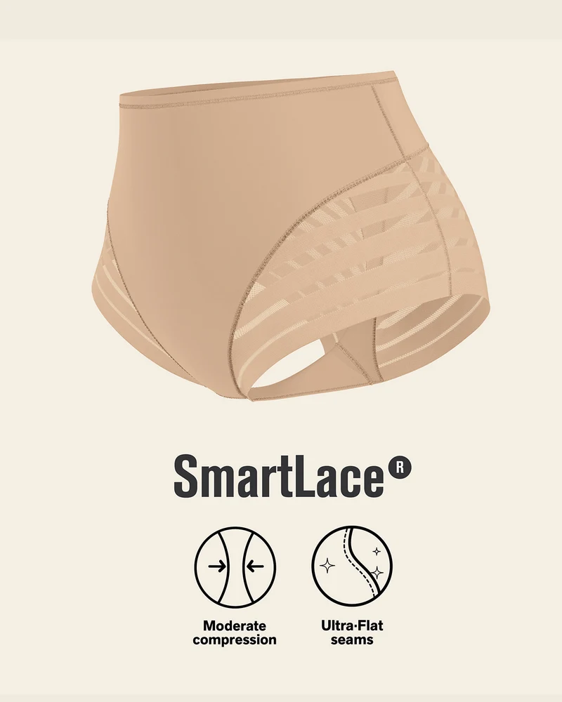 Lot de 3 culottes gainantes classiques avec compression modérée de l’abdomen