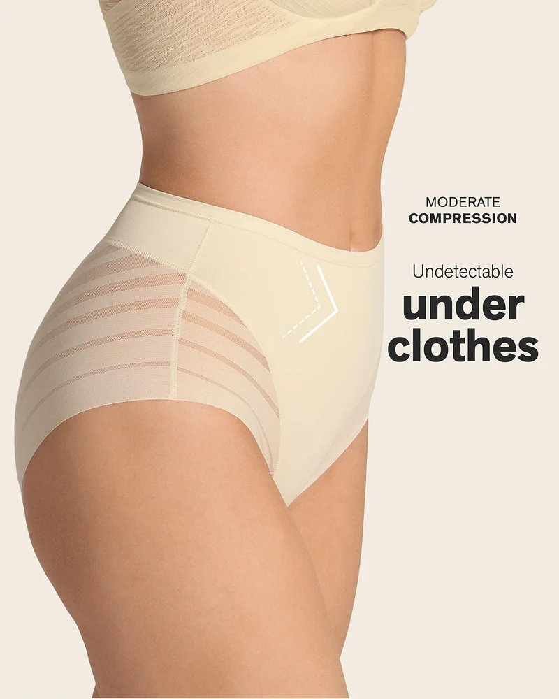 Lot de 3 culottes gainantes classiques avec compression modérée de l’abdomen