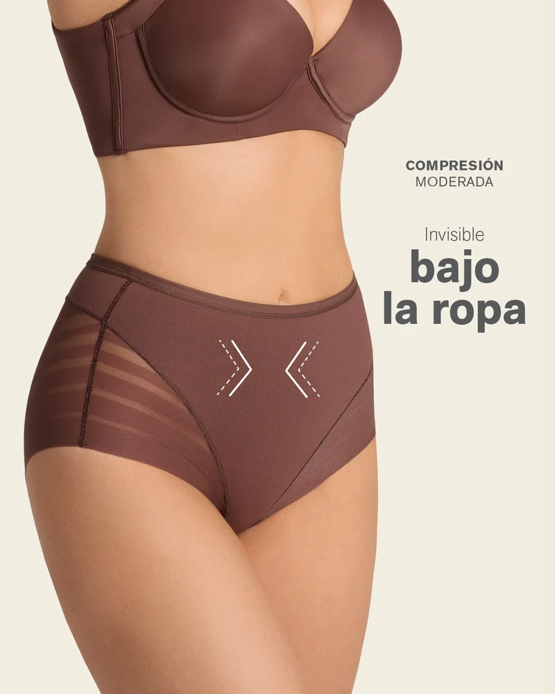 Lot de 3 culottes gainantes classiques avec compression modérée de l’abdomen