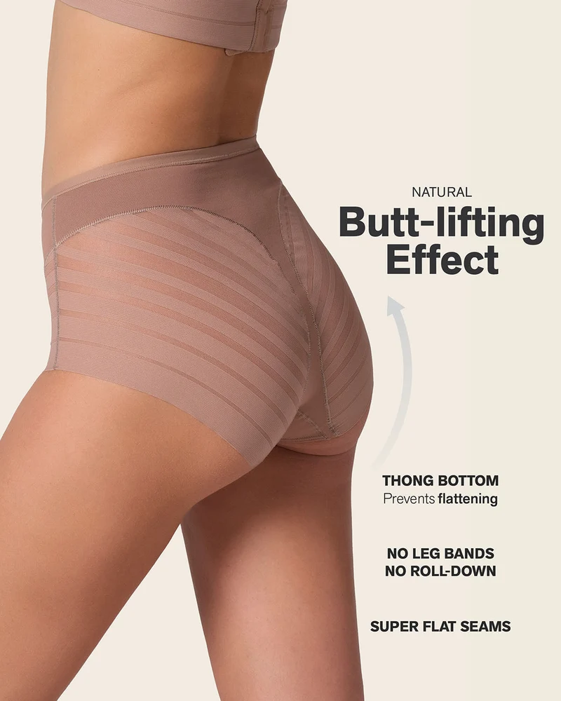 Lot de 3 culottes gainantes classiques avec compression modérée de l’abdomen