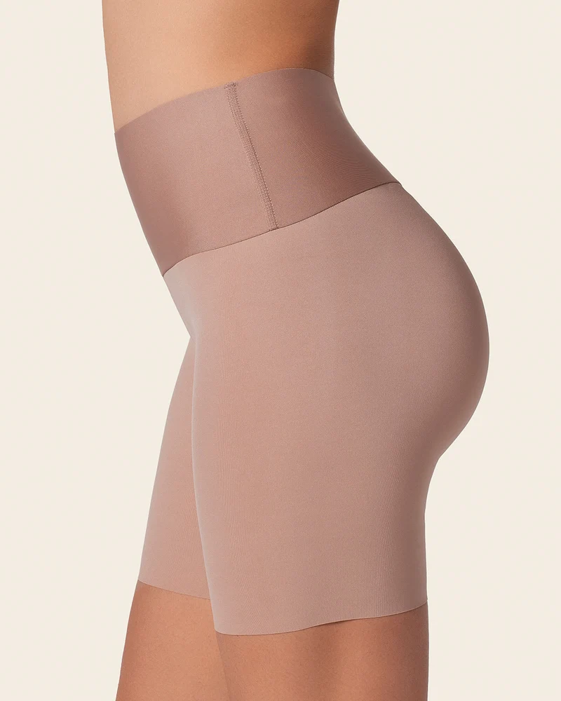 Lot de 2 shorts sculptants contrôle modéré effet invisible avec bande antidérapante