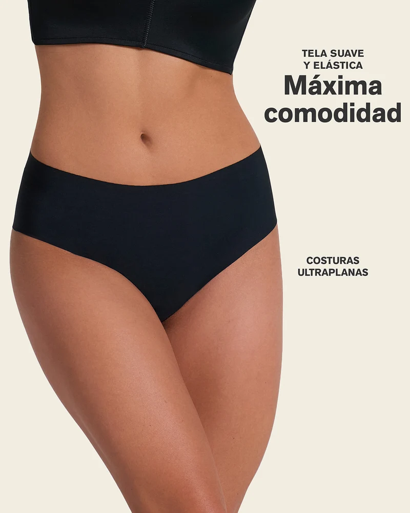 Shorty invisible taille haute