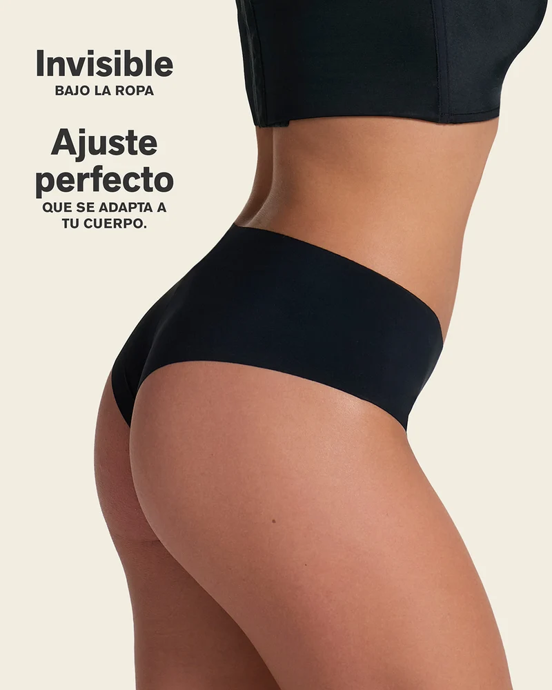Shorty invisible taille haute
