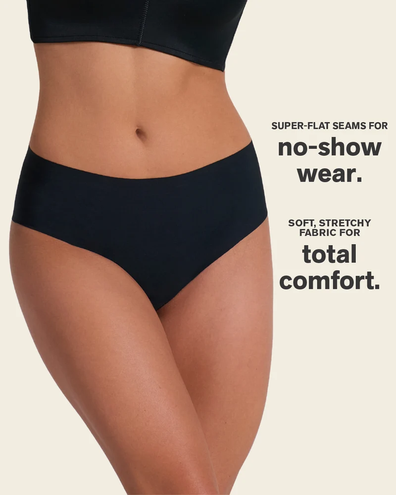 Shorty invisible taille haute