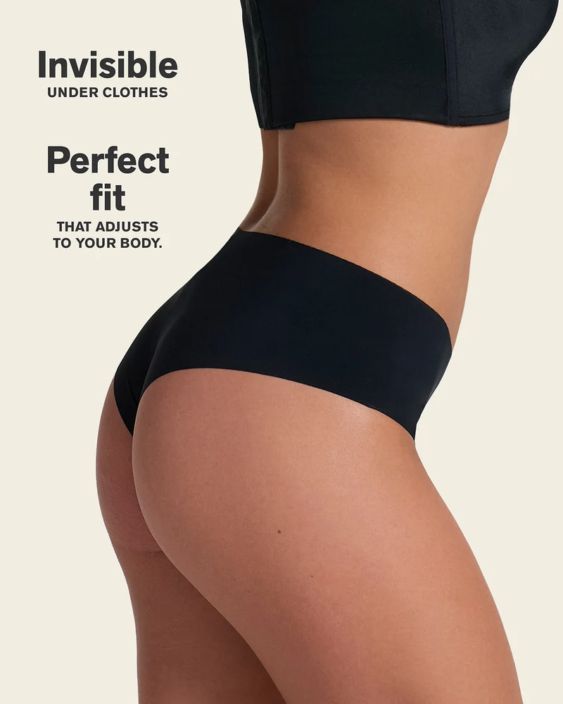 Shorty invisible taille haute