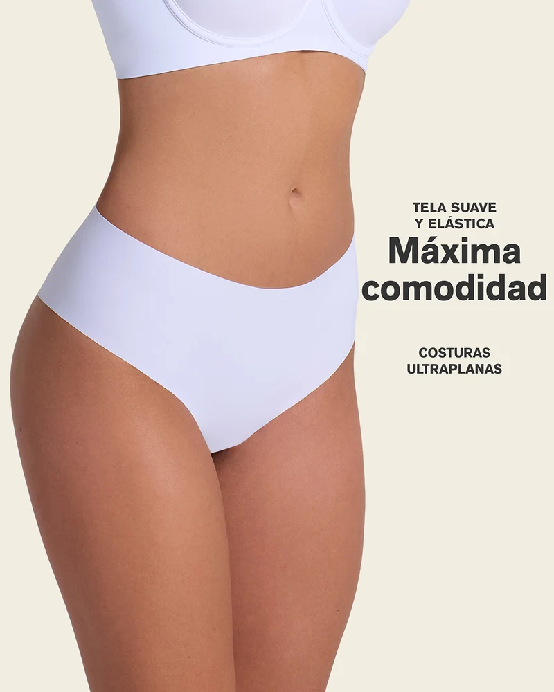 Shorty invisible taille haute