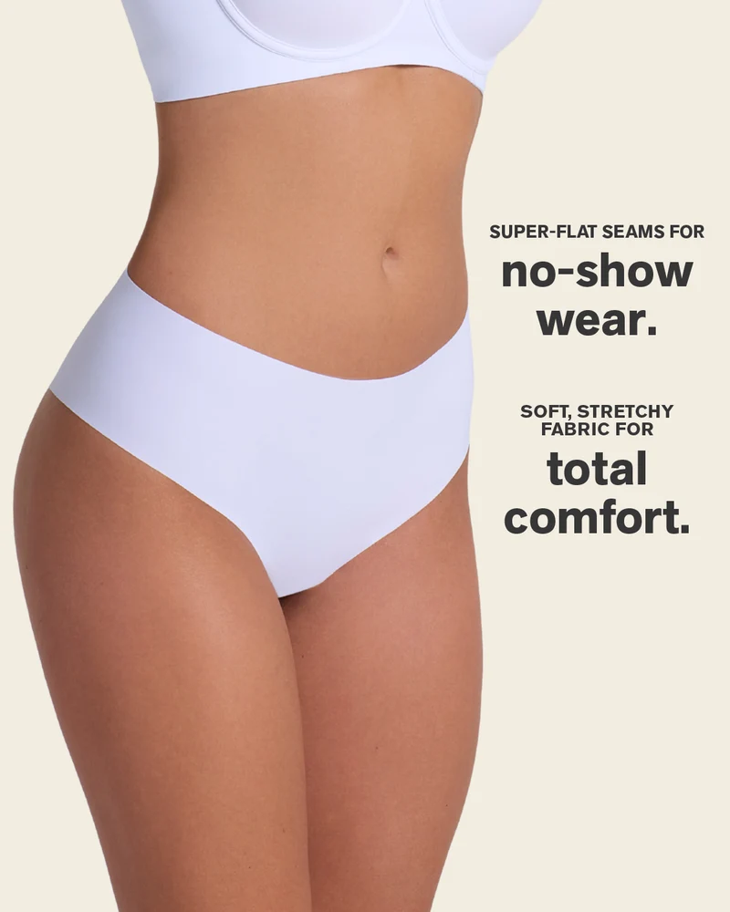 Shorty invisible taille haute