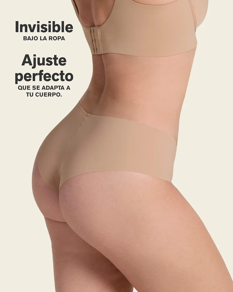Shorty invisible taille haute