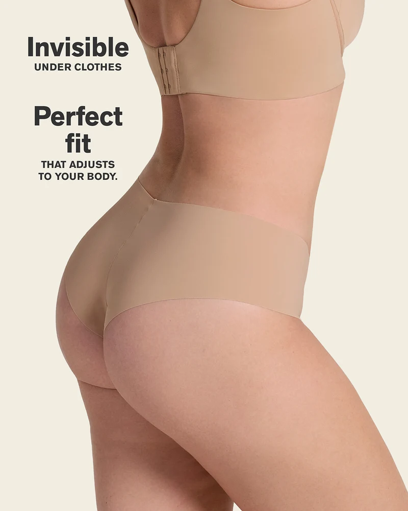 Shorty invisible taille haute