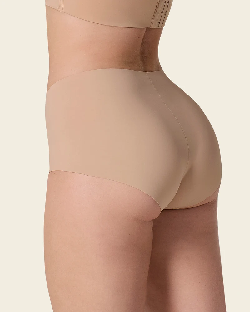 Boxer taille haute effet invisible