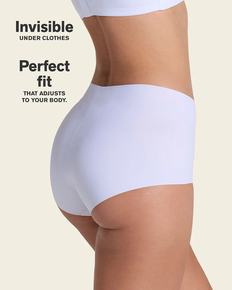 Boxer taille haute effet invisible