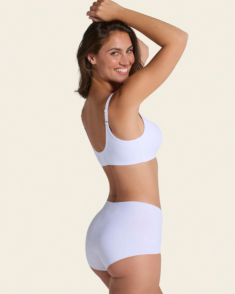 Boxer taille haute effet invisible