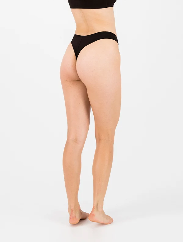Tanga Maya - Coton Bio - Noir-Ebène