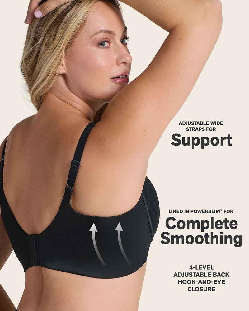 Daily Bra + UltraStripe Undetectable en Negro