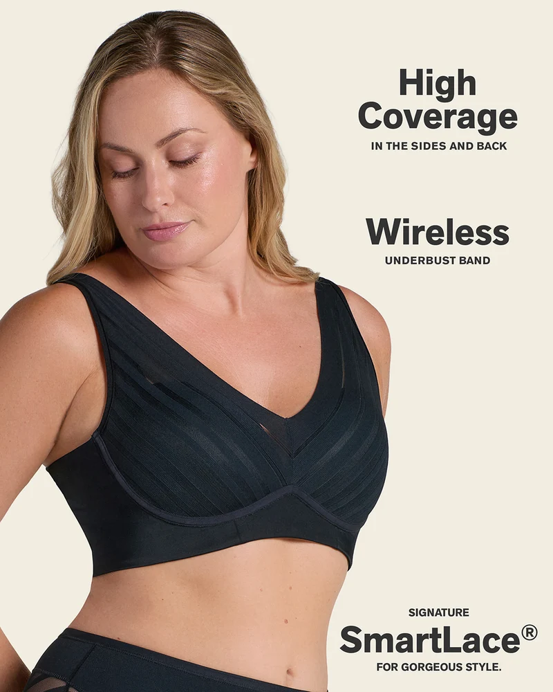 Daily Bra + UltraStripe Undetectable en Negro