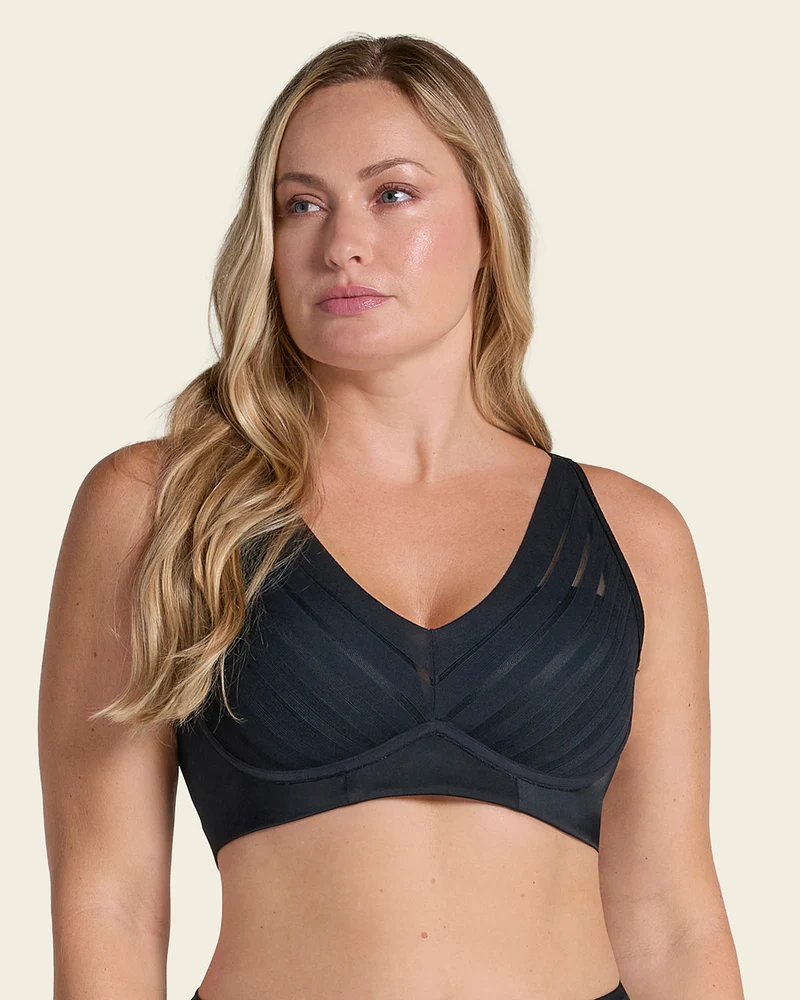 Daily Bra + UltraStripe Undetectable en Negro