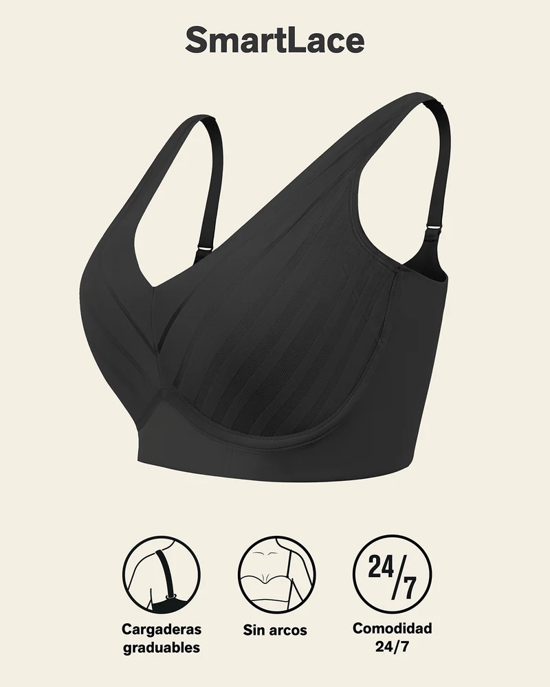 Daily Bra + UltraStripe Undetectable en Negro
