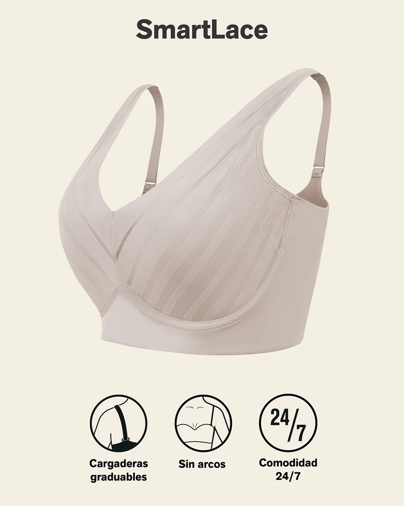 Daily Bra + UltraStripe Undetectable en Habano Claro